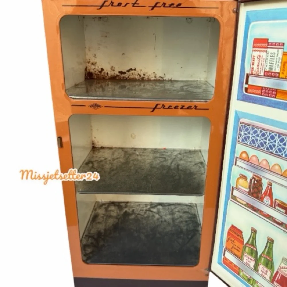 Sunny Suzy Frost Free Wolverine Refrigerator Vintage Toy and Food Accessories